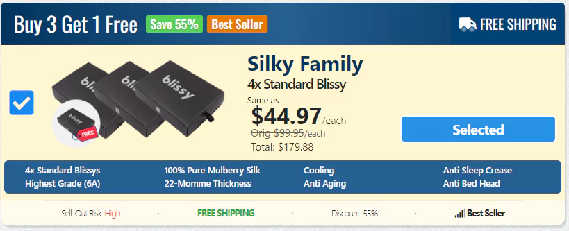 buy Blissy Pillowcase